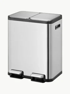Westwing Abfalleimer EcoCasa mit Pedal-Funktion, 2x 30 L