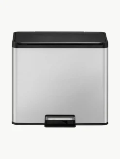 Westwing Abfalleimer Essential mit Pedal-Funktion, 20 L + 9 L
