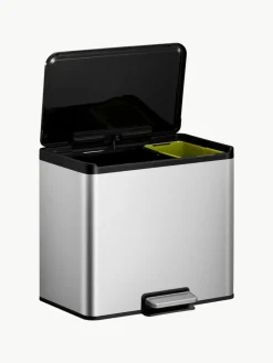 Westwing Abfalleimer Essential mit Pedal-Funktion, 20 L + 9 L
