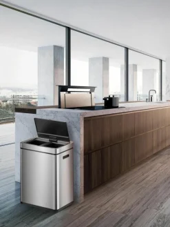 Westwing Abfalleimer Mirage mit Sensor-Funktion, 2x30 L