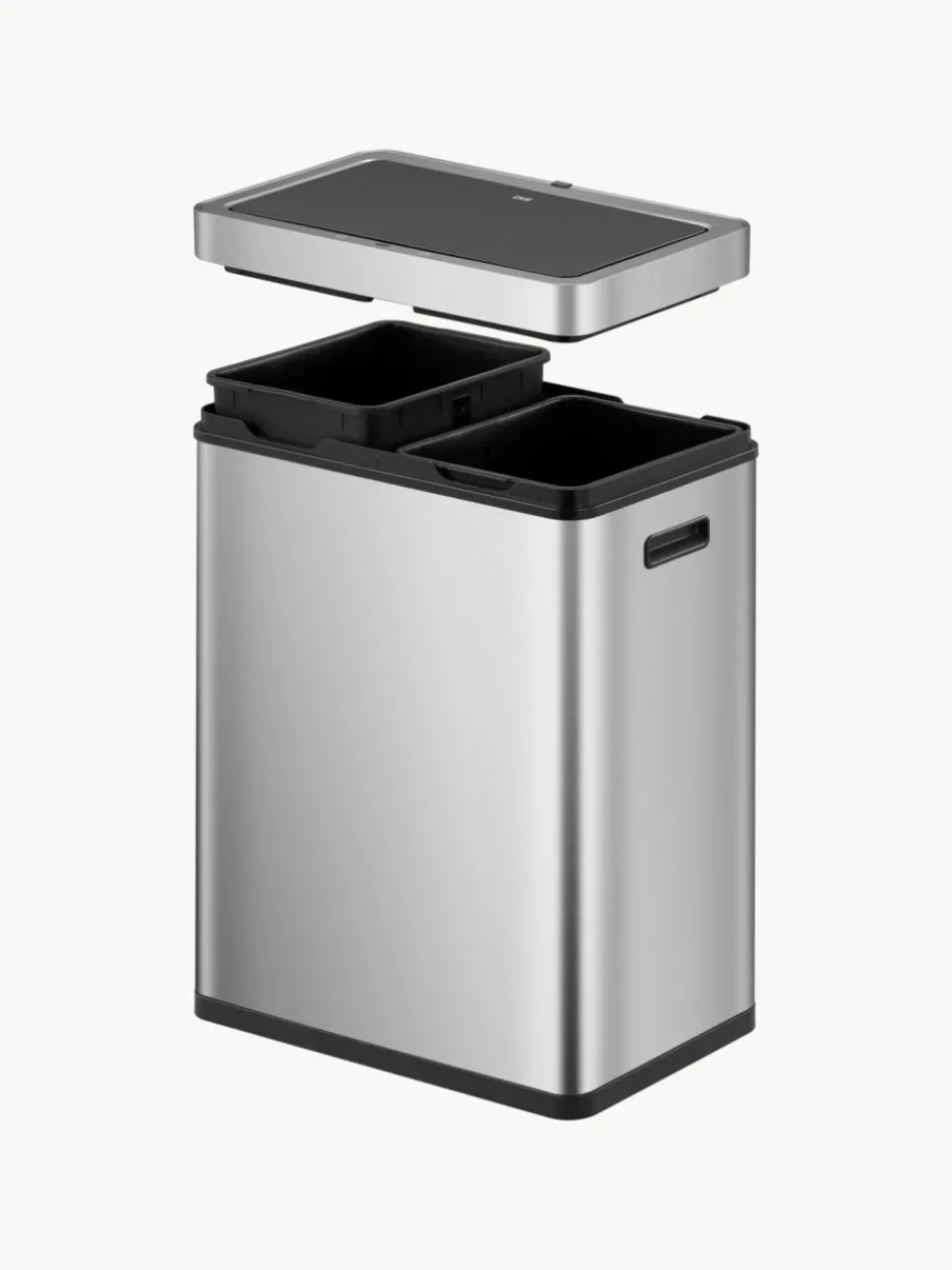 Westwing Abfalleimer Mirage mit Sensor-Funktion, 2x30 L