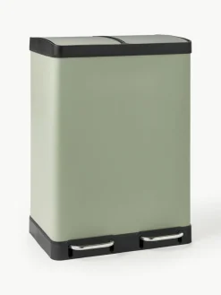 Westwing Collection Abfalleimer Rafa mit Pedalfunktion, 2 x 30 L
