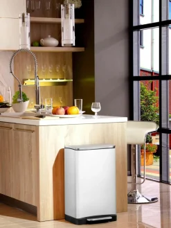 Westwing Abfalleimer Recycle E-Cube, 28 L + 18 L