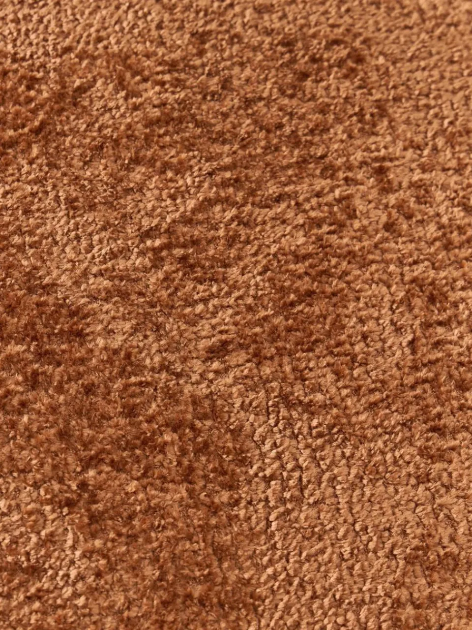 Westwing Collection Abgerundetes Eckmodul Wolke aus Teddy-Bouclé