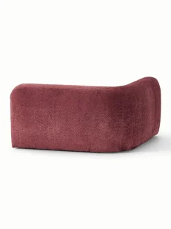 Westwing Collection Abgerundetes Eckmodul Wolke aus Teddy-Bouclé