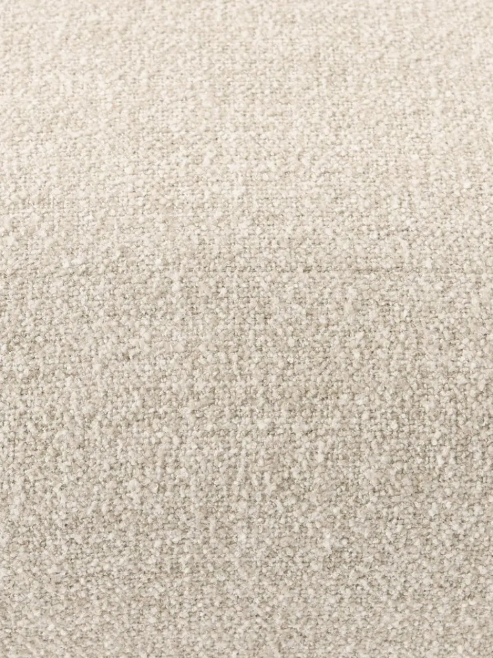 Westwing Collection Abgerundetes Eckmodul Wolke aus Bouclé
