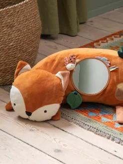 Kinder Sebra Activity-Kissen Sparky the Fox