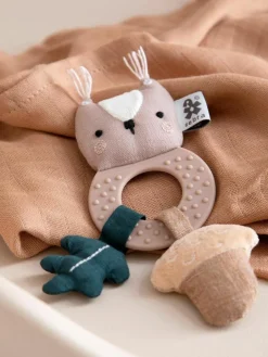 Kinder Sebra Aktivitäts-Rassel Zappy the Squirrel