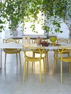 Kartell Armlehnstühle Masters, 2 Stück