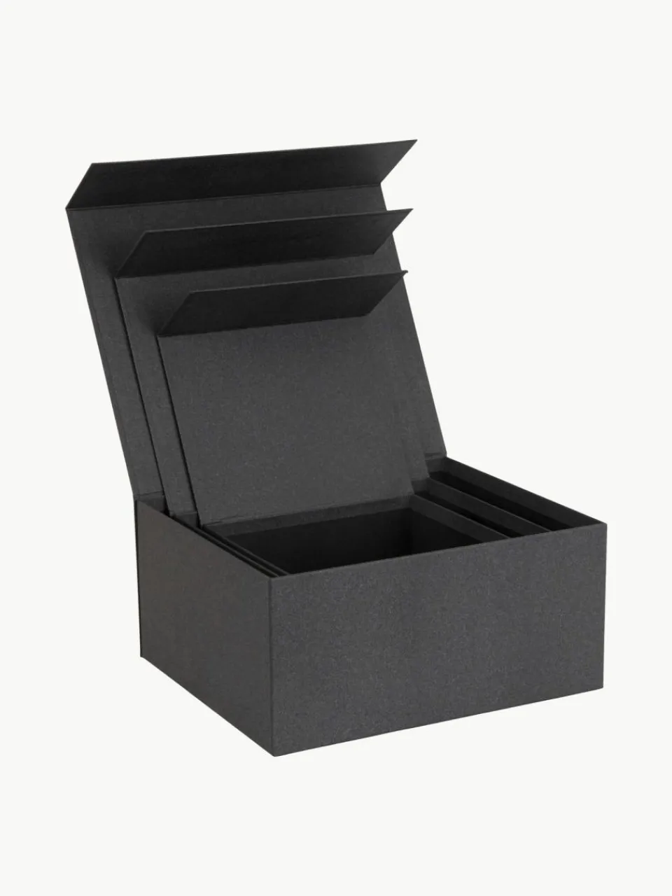 Bigso Box of Sweden Aufbewahrungsboxen Ilse, 3er-Set