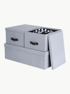 Bigso Box of Sweden Aufbewahrungsboxen Inge, 3er-Set