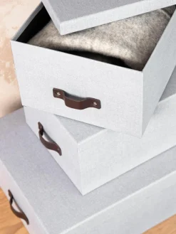 Bigso Box of Sweden Aufbewahrungsboxen Inge, 3er-Set