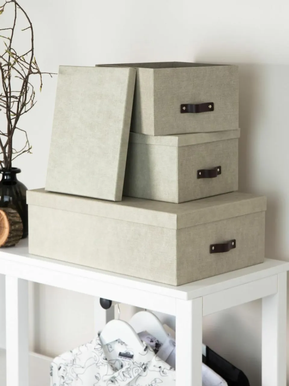 Bigso Box of Sweden Aufbewahrungsboxen Inge, 3er-Set