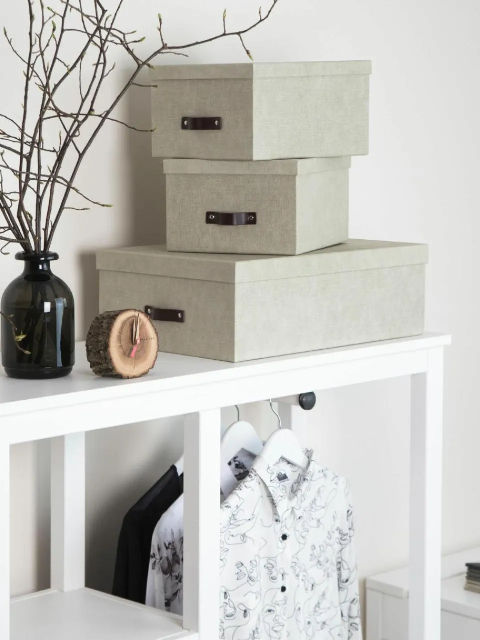 Bigso Box of Sweden Aufbewahrungsboxen Inge, 3er-Set