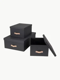 Bigso Box of Sweden Aufbewahrungsboxen Inge, 3er-Set