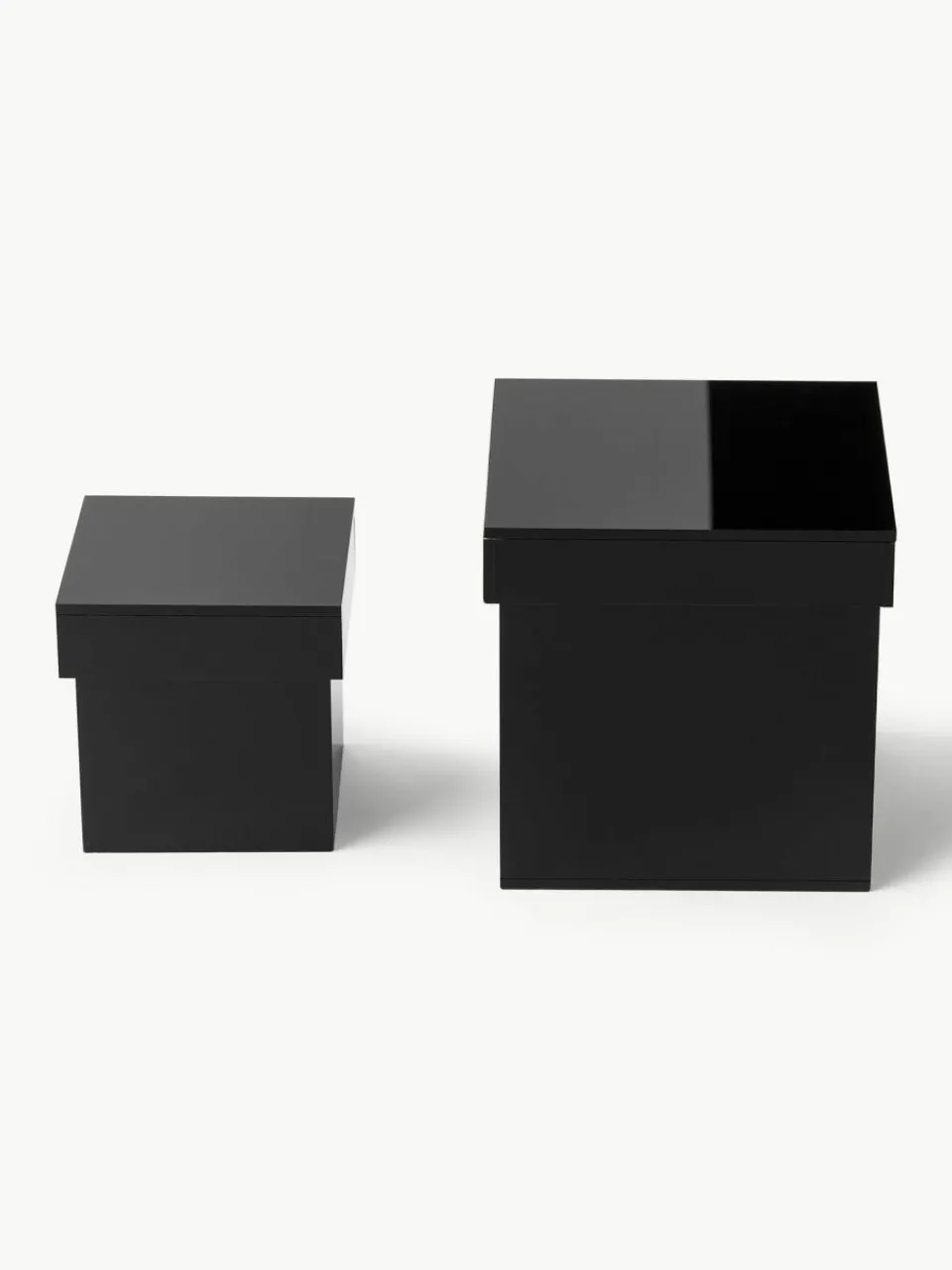 Westwing Collection Aufbewahrungsboxen Jamie, 2er-Set