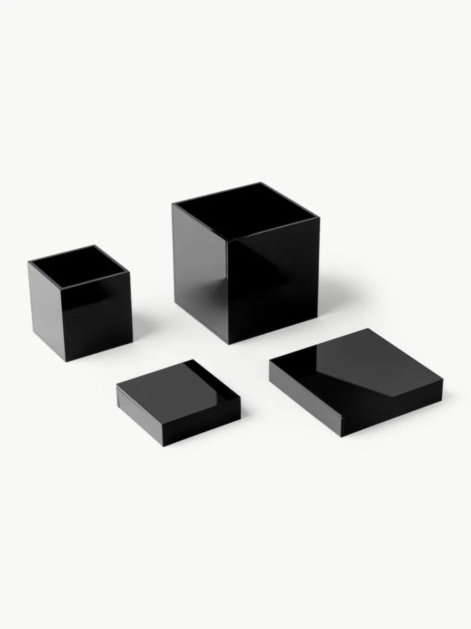 Westwing Collection Aufbewahrungsboxen Jamie, 2er-Set