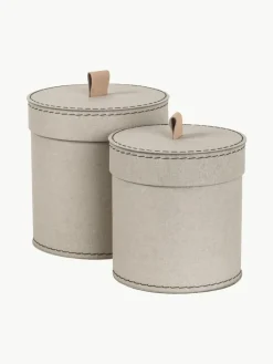 Bigso Box of Sweden Aufbewahrungsboxen Leonore, 2er-Set