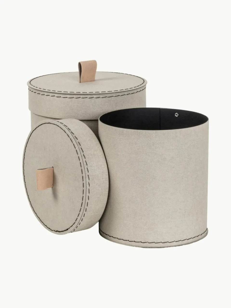 Bigso Box of Sweden Aufbewahrungsboxen Leonore, 2er-Set