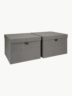 Bigso Box of Sweden Aufbewahrungsboxen Tristan, 2er-Set