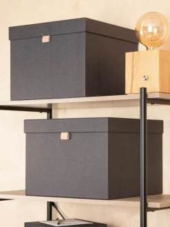 Bigso Box of Sweden Aufbewahrungsboxen Tristan, 2er-Set