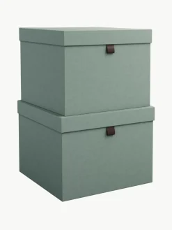 Bigso Box of Sweden Aufbewahrungsboxen Tristan, 2er-Set