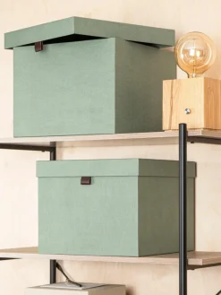 Bigso Box of Sweden Aufbewahrungsboxen Tristan, 2er-Set