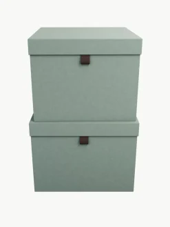 Bigso Box of Sweden Aufbewahrungsboxen Tristan, 2er-Set