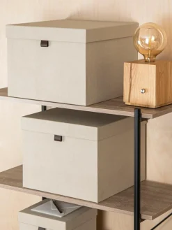 Bigso Box of Sweden Aufbewahrungsboxen Tristan, 2er-Set
