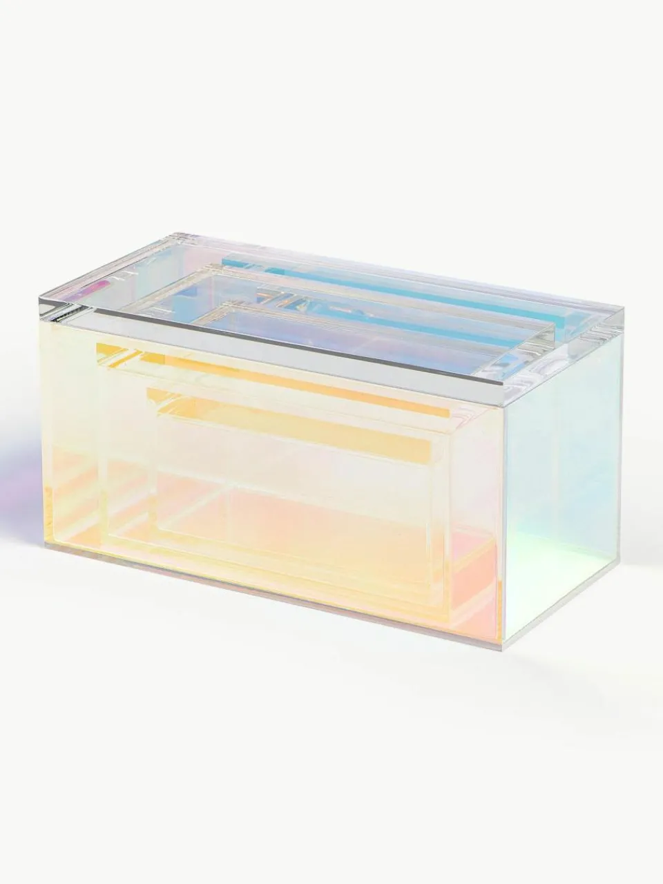Westwing Collection Aufbewahrungsboxen Yuki, 3er-Set
