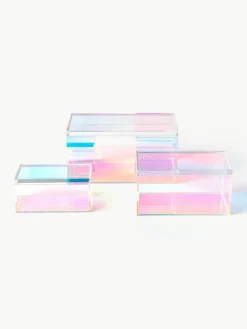Westwing Collection Aufbewahrungsboxen Yuki, 3er-Set