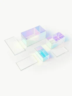 Westwing Collection Aufbewahrungsboxen Yuki, 3er-Set