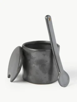 ferm LIVING Aufbewahrungsdose Flow mit Servierlöffel, 3er-Set