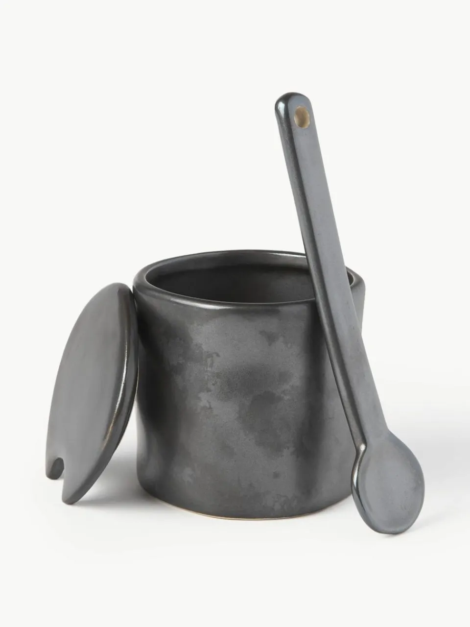 ferm LIVING Aufbewahrungsdose Flow mit Servierlöffel, 3er-Set
