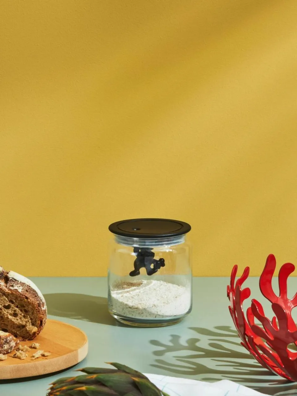 Alessi Aufbewahrungsdose Gianni, H 12 cm