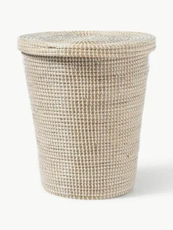 Westwing Collection Aufbewahrungskorb Aleya aus Seegras mit Deckel