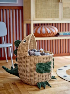 Kinder Bloomingville mini Aufbewahrungskorb Eddi aus Rattan