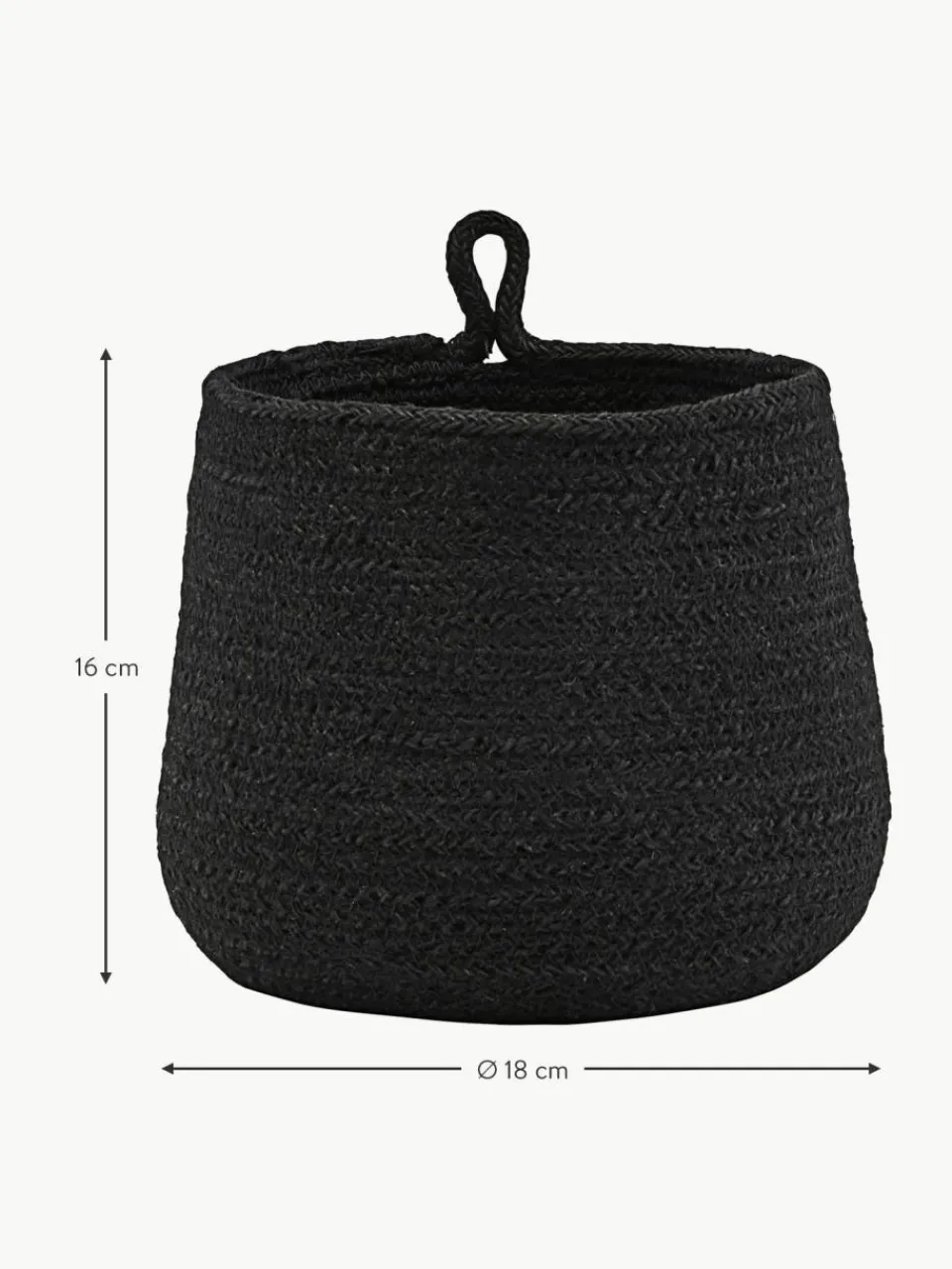 House Doctor Aufbewahrungskorb Hang aus Jute