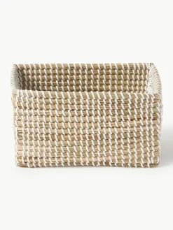 Westwing Collection Aufbewahrungskörbe Aleya aus Seegras, 3er-Set