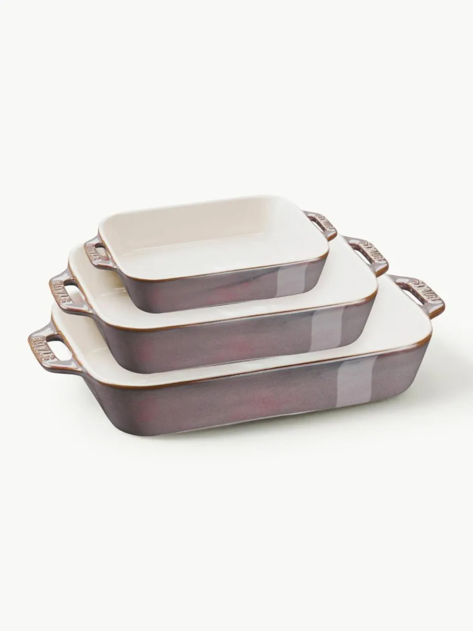 Staub Auflaufformen Ceramic, 3er-Set