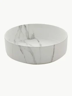Westwing Aufsatzwaschbecken Klimt aus Keramik, Ø 36 cm