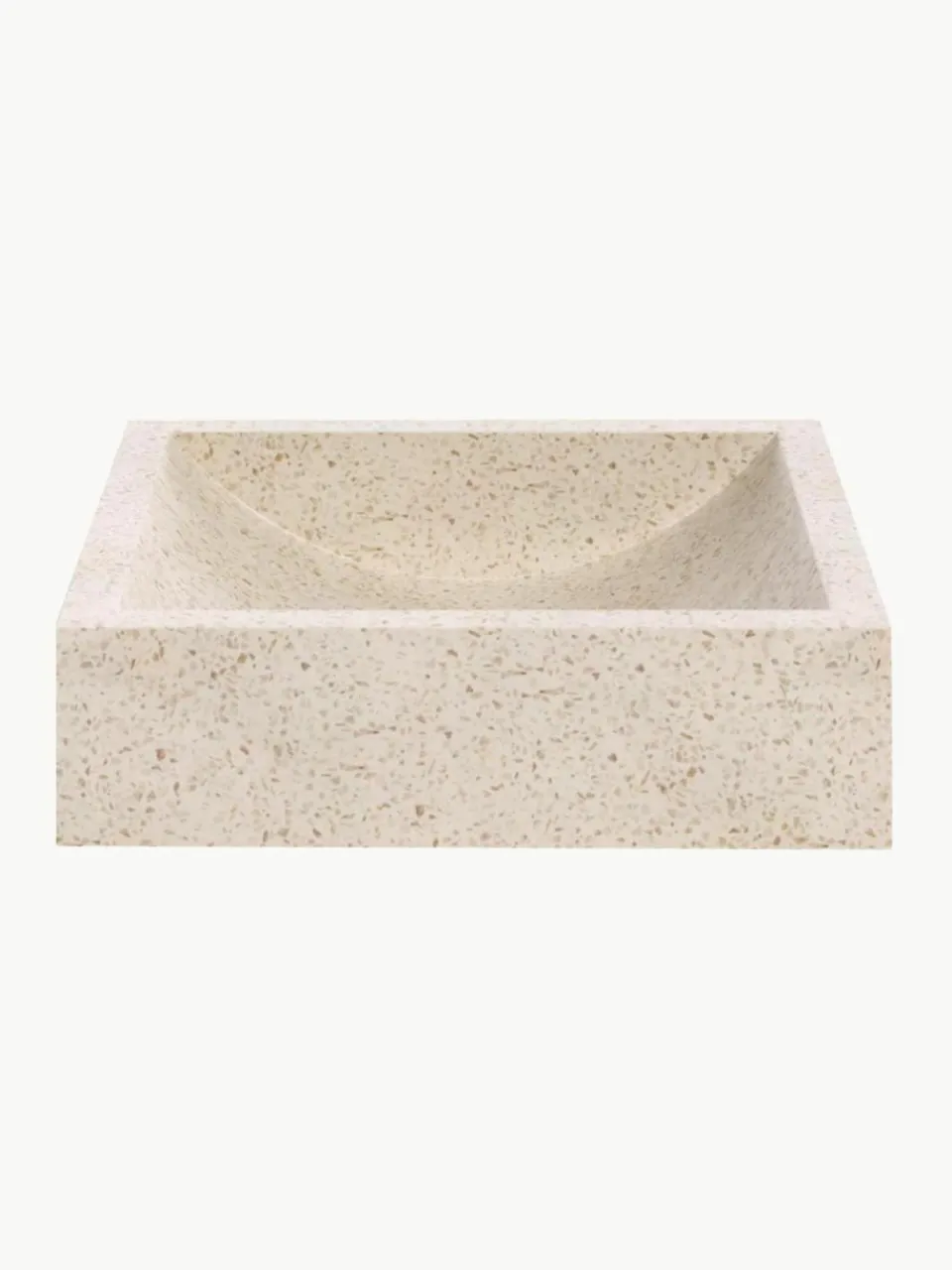 Westwing Aufsatzwaschbecken Kuveni aus Terrazzo
