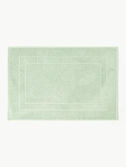 Westwing Collection Badematte Katharina mit Wabenmuster, rutschfest