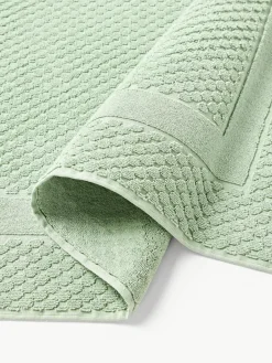 Westwing Collection Badematte Katharina mit Wabenmuster, rutschfest