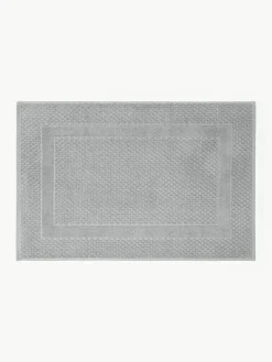 Westwing Collection Badematte Katharina mit Wabenmuster, rutschfest