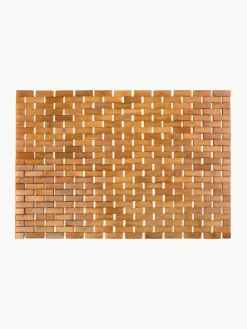 Westwing Badematte Palito aus Bambus, rutschfest