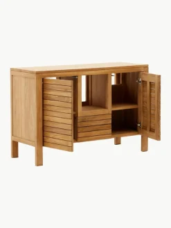 Westwing Bad-Midischrank Neria aus Teakholz