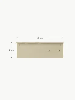 ferm LIVING Bad-Wandregal Dora aus Metall