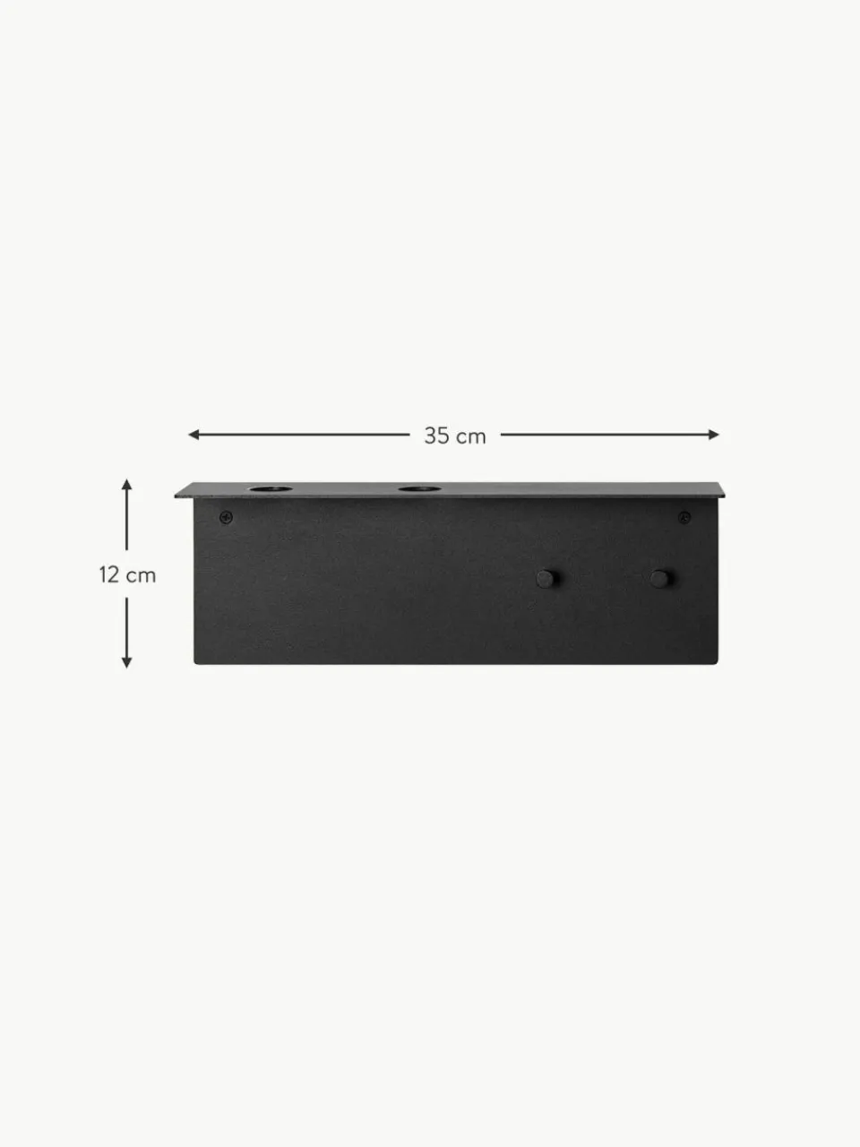 ferm LIVING Bad-Wandregal Dora aus Metall