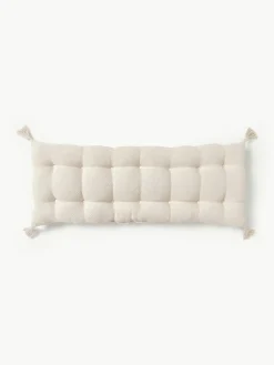 Westwing Collection Bankauflage Rheya mit Quasten